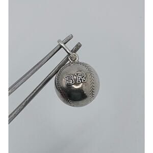 Vintage 925 Sterling Silver Baseball